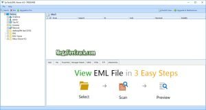 The software allows users to view EML files in a clear and organized manner, making it easy to find and access important emails.