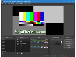 OBS Studio is a comprehensive software application that enables users to stream and record content across a wide range of platforms and media.