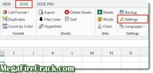 Dose for Excel simplifies the process of exporting and importing data from Excel.