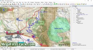 The software provides powerful tools for editing map data and managing attributes