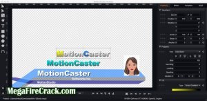 MotionCaster v1 is the initial release of the broadcasting software.