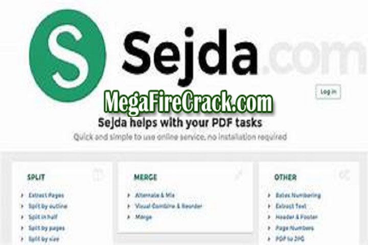 Sejda PDF Desktop Pro V 7.6.3 PC Software with crack