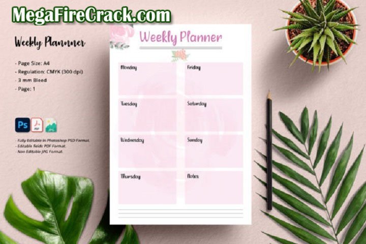 Weekly Planner V1.0 PC Software with crack