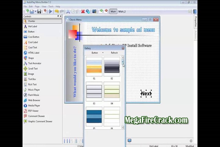 AutoPlay Menu Builder 9.0.0.2836 PC Software with patch