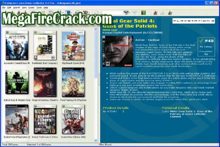 Collectorz.com Game Collector V 23.2.3 PC Software with crack