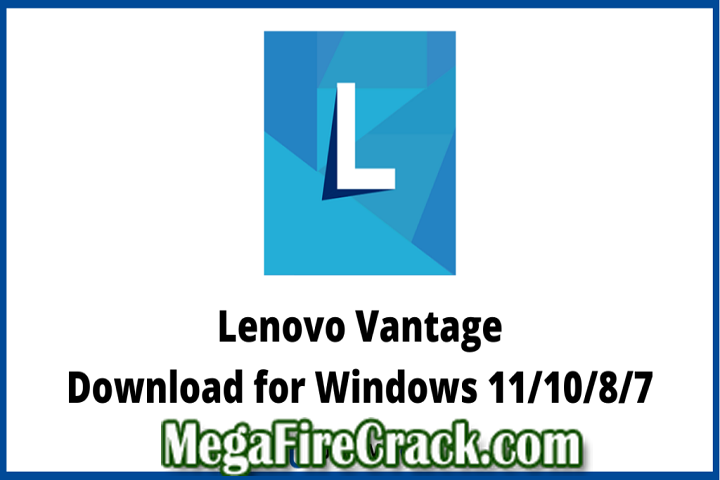 Lenovo vantage V 10.2110.15 PC Software