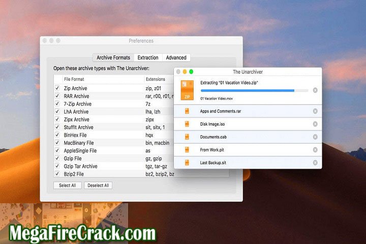 RAR Extractor Max Unzip File  V 12.2 MacOS PC Software