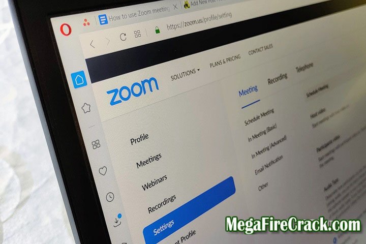Zoom Cloud Meetings V 5.16.6 PC Software with patch