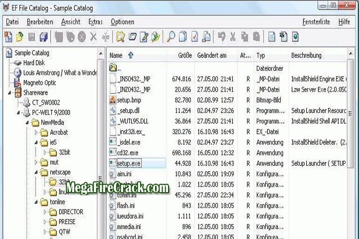 EF File Catalog V 24.01 PC Software with keygen