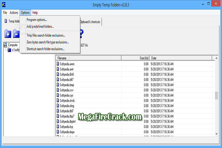 Empty Temp V 2.8.3 PC Software with kygen