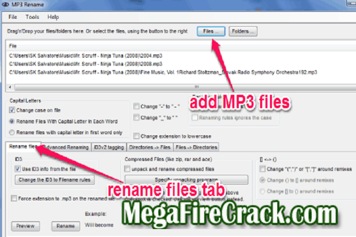 File And Mp3 Tag Renamer V 2.2.060603 PC Software with crack