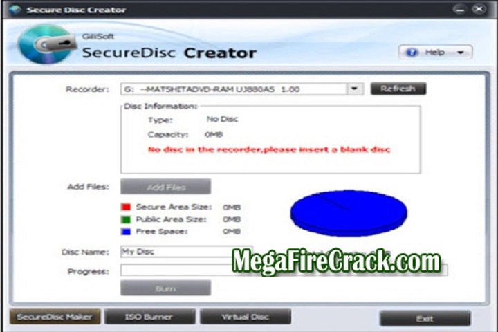 GiliSoft.Secure Disc Creator V 8.4 PC Software with kygen
