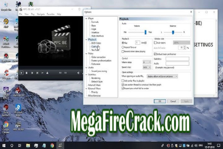 MPC BE V 1.6.1.6845 PC Software with keygen