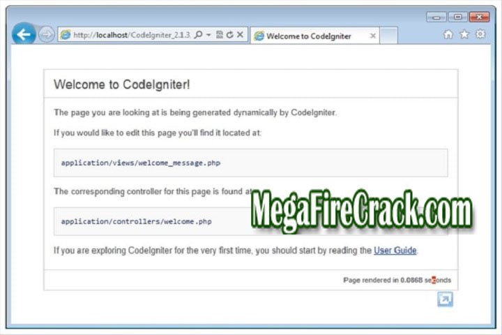 Codeigniter Installer V 4.4.3 PC Software with patch