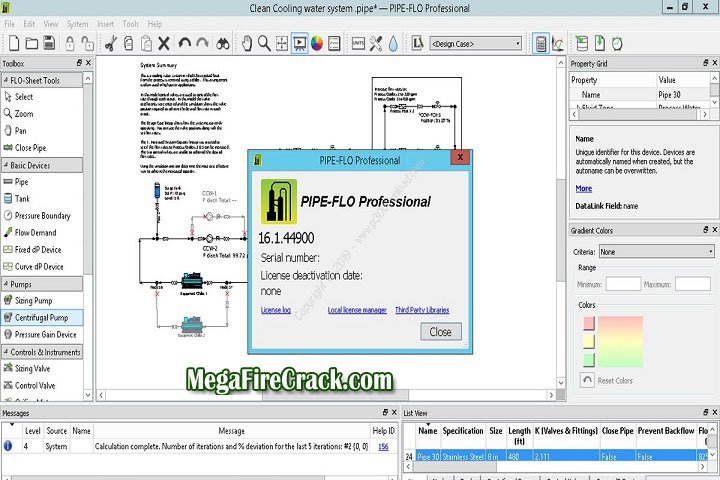 PIPE-FLO Professional V 19.0.3747 PC Software with crack