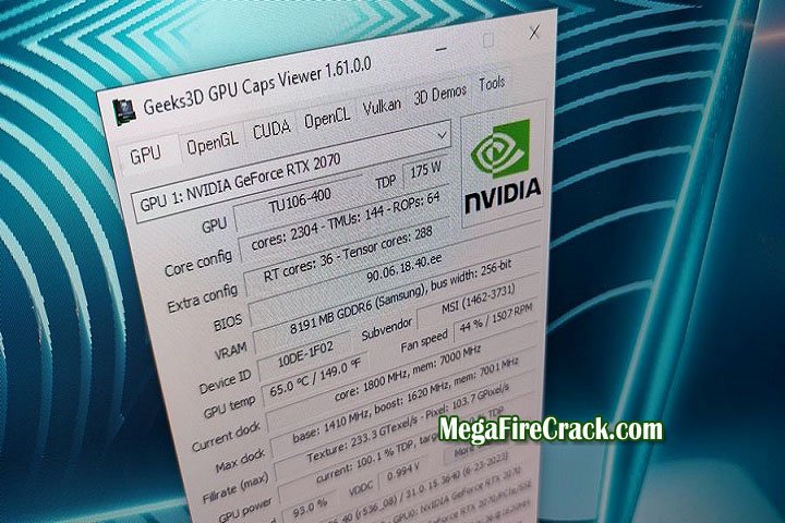 GPU Caps Viewer V 1.0 PC Software with keygen