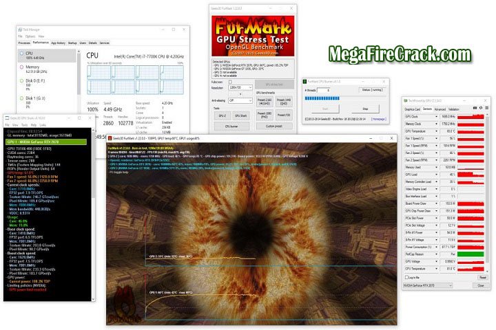 Furmark V 1.37.2.0 PC Software with keygen