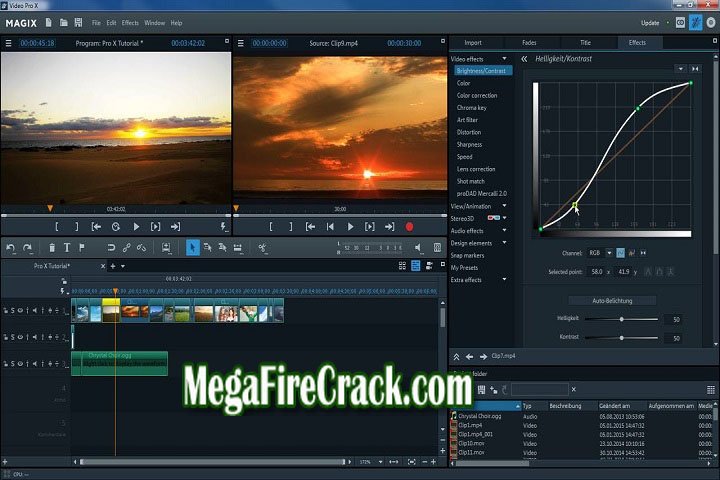 MAGIX Video Pro V X15 21.0.1.205 PC Software with crack