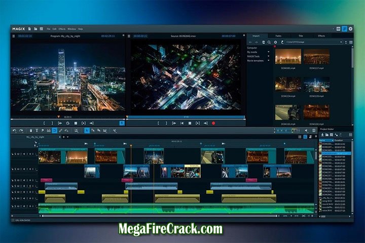 MAGIX Video Pro V X15 21.0.1.205 PC Software with patch