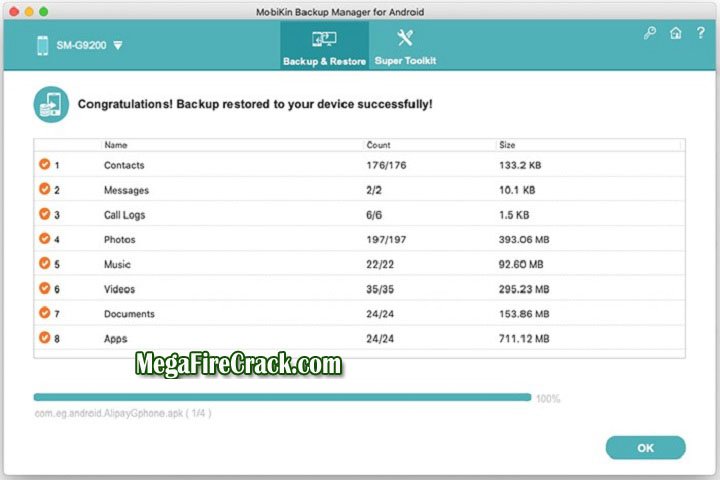 MobiKin Backup Manager for Android V 1.3.21 PC Software with crack