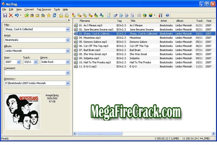 Mp3tag V 3.23 PC Software with crack