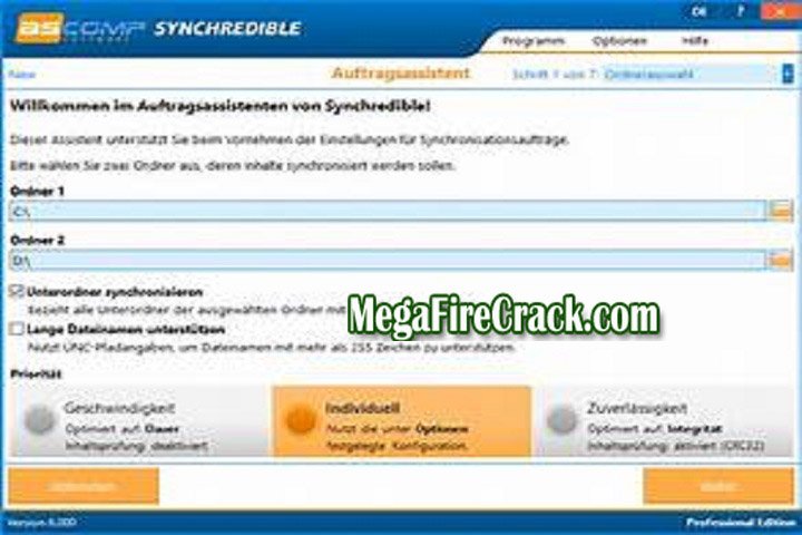 Synchredible Professional V 8.103 PC Software with patch