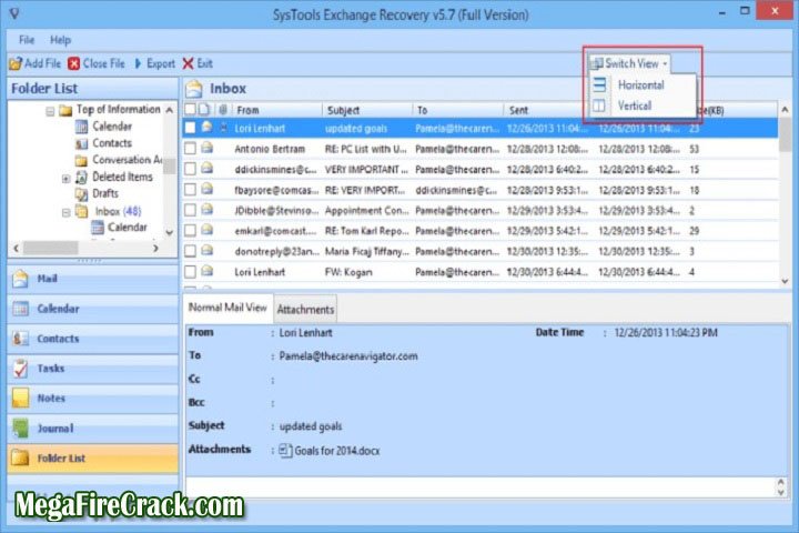 SysTools Exchange Recovery V 10.1 PC Software with crack