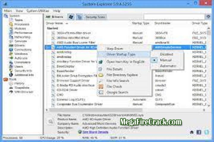 System Explorer V 4.1.0 PC Software with crack