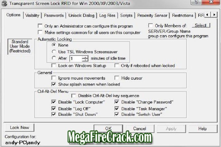 Transparent Screen Lock Pro V 6.19.01 PC Software with keygen