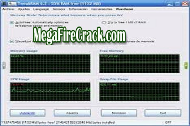 TweakRAM V 1.0 PC Software with crack