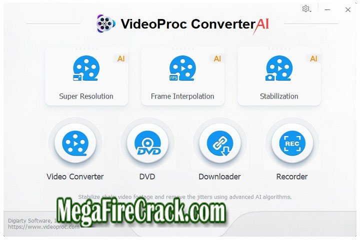 VideoProc Converter AI V 6.1 PC Software with keygen