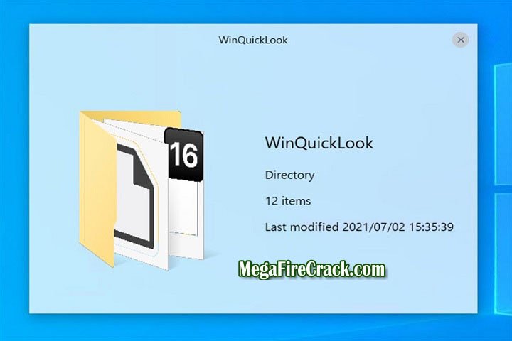 WinQuickLook V 3.8.0 PC Software with patch