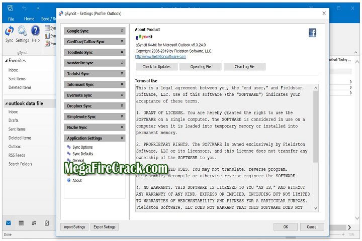 gSyncit For Microsoft Outlook V 5.5.197 PC Software with crack